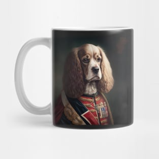 A Dog King of England Style Monarchy Mug